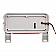 Fasteners Unlimited Tail Light LED Rectangular with License Plate Bracket White - 003-81LM1