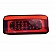 Fasteners Unlimited Tail Light LED Rectangular with License Plate Bracket White - 003-81LM1