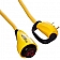 Marinco 25' Power Supply Cord, 30 Amp, With Power Indicator Light, Yellow
