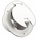 JR Products Round Electrical Hatch, Accepts Up To 50 Amp Cord, Polar White