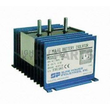 Sure Power Battery Isolator 70 Amp Single-Input Dual-Output 702-D-1