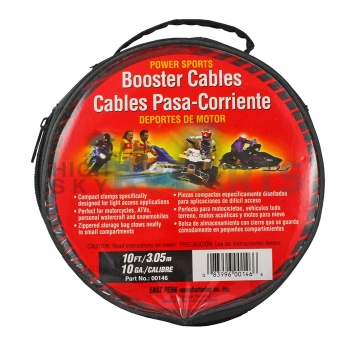 East Penn Battery Jumper Cable 50 Amp Clamps 10' Yellow - 00146 -2