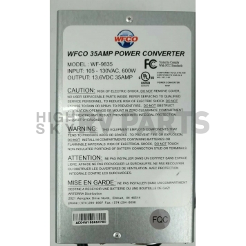 WFCO/ Arterra WF-9835 Power Converter 35 Amp Smart Battery Charger-1