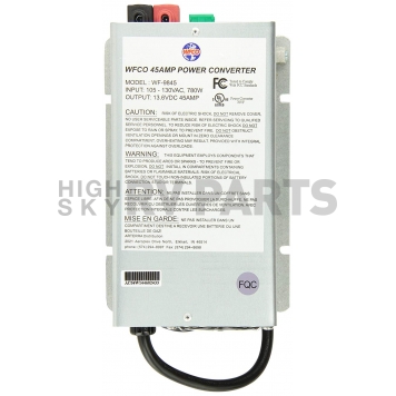 WFCO/ Arterra WF-9845 Power Converter 45 Amp Smart Battery Charger-4