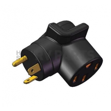 AP Products RV Power Cord Adapter 50 Amp Plug x 30 Amp Receptacle - 16-00583-4