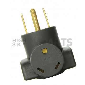 AP Products RV Power Cord Adapter 50 Amp Plug x 30 Amp Receptacle - 16-00583-2