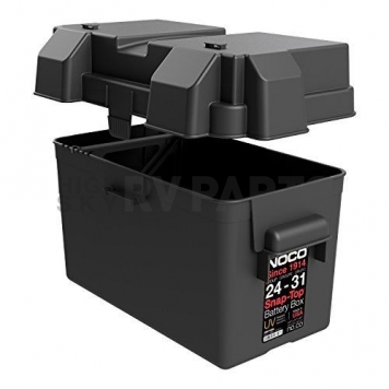 Noco Snap-Top Battery Box - Group 24-31 - Black-6