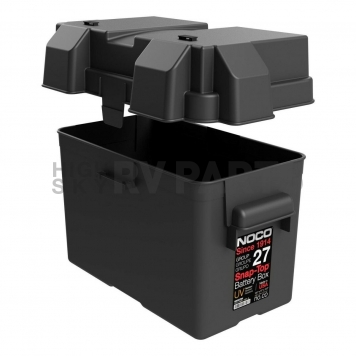 Noco Snap-Top Battery Box for Group 27 - Black-3