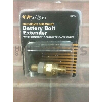 Battery Bolt Extenders For Adding Auxiliary Connections To Battery Terminals - 00543-4