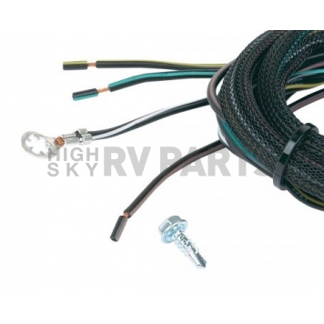 Hopkins MFG Endurance Trailer Wiring Flat Connector - 4 Way 48 Inch Length - 48485-4