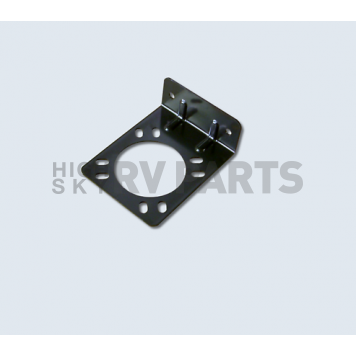 Trailer Wiring Connector Mounting Bracket For 7 Way RV Connector - Right Angle-4