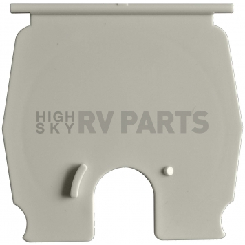 RV Designer Electric Cable Hatch, Basic, Flat Sided, Colonial White-2