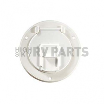 RV Designer Replacement Lids, Access Door for B120, B122, and B123 Colonial White-1