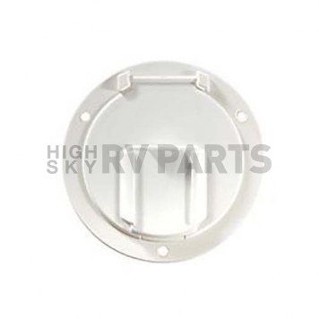 RV Designer Replacement Lids, Access Door for B130/ B132 Colonial White-1