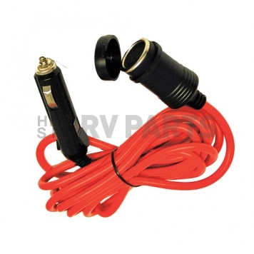 Prime Products, Cigarette Lighter Extension Cord, 10' Length, 5 Amp Black-2