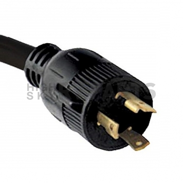 Valterra 12 inch RV Power Cord Adapter, 3 Prong 30/ 50 Amp, Twist Lock - A10-G30350VP-2