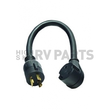 Valterra Power Cord Adapter, 4 Prong To Two 30 Amp Female 12 inch - A10-G30430-4