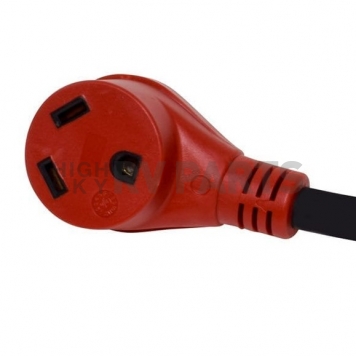 Valterra Power Cord Adapter, 15 Amp M To 30 Amp F, 12 inch Dog Bone, Non Locking - A10-1530-2