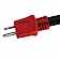 Valterra Mighty Cord 30AM-50AF Adapter Cord with Handle, 12″, Red, Carded - A10-3050FHVP 