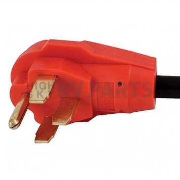 Valterra Mighty Cord 50AM-30AF Adapter Cord with Handle, 12″, Red, Bulk - A10-5030F -5