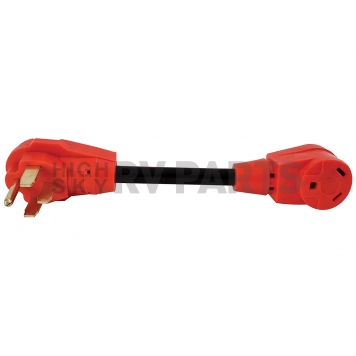Valterra Mighty Cord 50AM-30AF Adapter Cord with Handle, 12″, Red, Bulk - A10-5030F -4