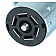 Hopkins MFG Trailer Wiring Connector 7 RV Blade - Metal - 48515