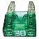 Bussman ATM Fuse Green Blade  30 Amp - Pack Of 2 