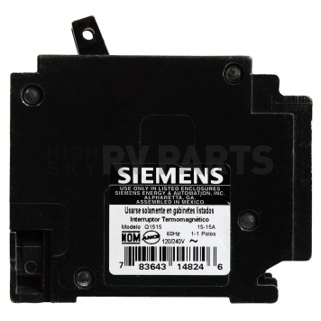 Siemens Duplex Circuit Breaker 15A/15A - ITEQ1515 -2
