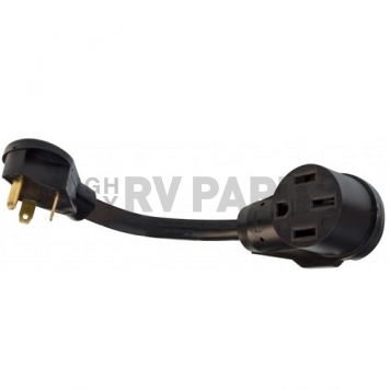 Valterra Mighty Cord 30AM-50AF Adapter Cord, 12″ - A10-3050FBK -7