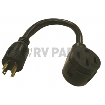 Valterra Mighty Cord 30AM-50AF Adapter Cord, 12″ - A10-3050FBK -6