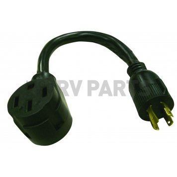 Valterra Mighty Cord 30AM-50AF Adapter Cord, 12″ - A10-3050FBK -5