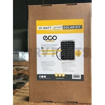 Go Power GP-ECO-10  RV Solar Kit 10 Watts Rigid Panel - 73836-3