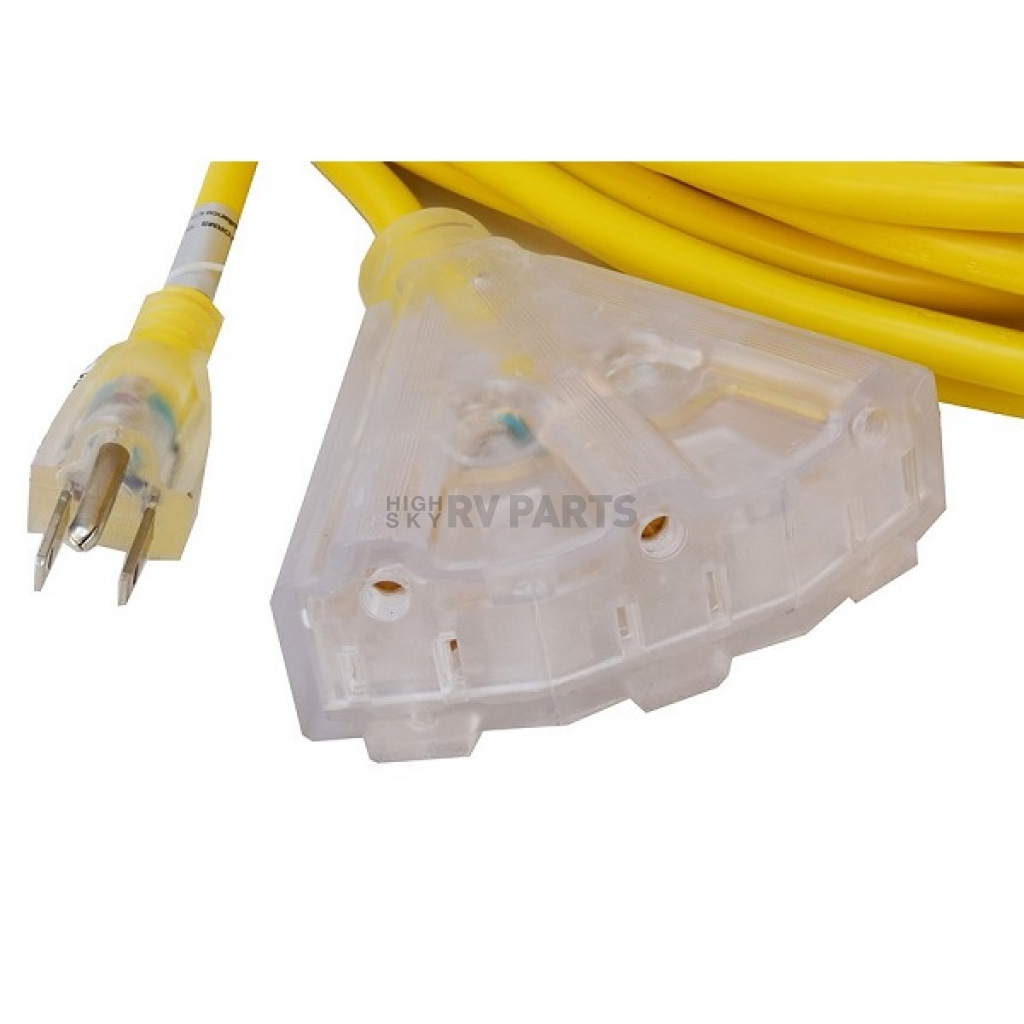 thumbnail image 2 of Valterra A10-3015EH Mighty Cord 30 Amp Extension Cord W/Handle - 15', Red 2 of 14
