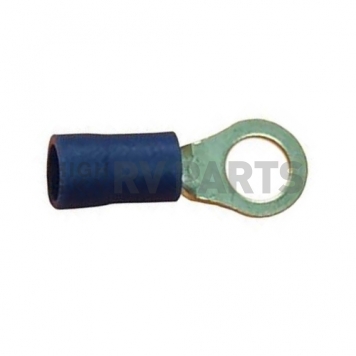 WirthCo Wire Terminal End, #10 Vinyl Ring Terminal, 16-14 Ga. Blue, Case Of 100-2