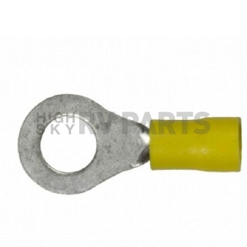 WirthCo Wire Terminal End, 5/16 inch Vinyl Ring Terminal, 12-10 Ga. Yellow, Case Of 100-1