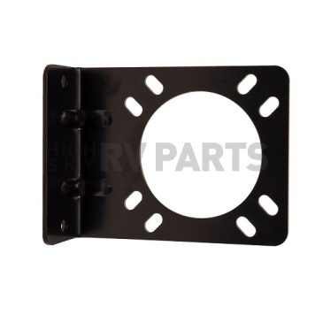 Trailer Wiring Connector Mounting Bracket; For Use With 7-Way Connector; With Retail Package-3