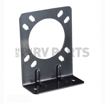 Trailer Wiring Connector Mounting Bracket; For Use With 7-Way Connector; With Retail Package-1