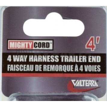 Valterra Mighty Cord 4-Way Flat Harness Trailer End - 4 Feet Length - A10-4404VP-3