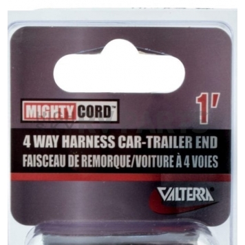 Valterra Mighty Towing Connector 4-Way Flat Harness - 1 Foot Length - A10-4405VP-5