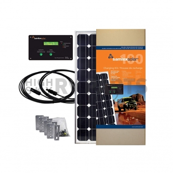 Samlex Solar Battery Charging Panel Kit 100 Watt - SRV-100-30A-3