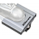 C.T Johnson Blockhead Trailer Coupler Lock 3-3/4 inch Lip Width Silver - TCL1-AS