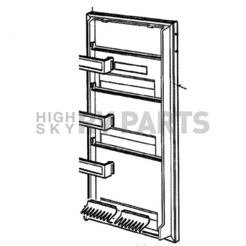 Dometic Refrigerator Door 2931590182
