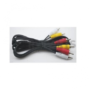 Stereo Composite Audio/ Video Cable Black 36''-1