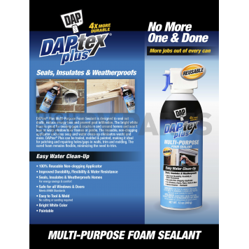 Foam Sealant  DAPtex 12 oz-1