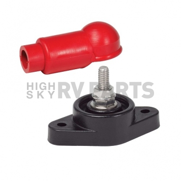 Blue Sea Busbar Stud, Powerpost With Red Cover-1