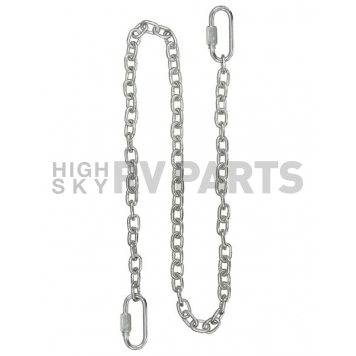 Buyers Trailer Safety Chain 9/32 inch Diameter 48 inch Length With Quick Link Connectors - 11215 -1