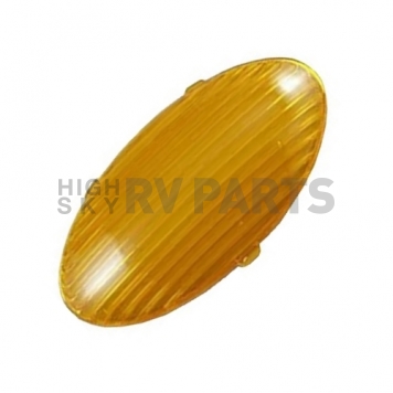 Gustafson Porch Light Lens for AM4032 And AM4033 - Oval Amber - GSAM4047-4