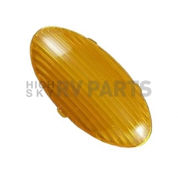 Gustafson Porch Light Lens for AM4032 And AM4033 - Oval Amber - GSAM4047-2