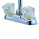 Averen Relaqua Faucet 2 Handle Chrome Plastic for Kitchen/ Bar AL-402-02RC