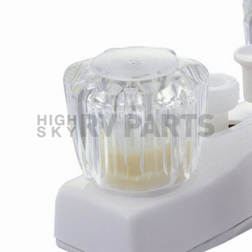 Averen Relaqua Faucet 2 Handle White Plastic for Lavatory AL-4201W-2